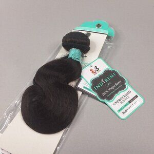 10” Indi Remi Unprocessed Natural Body Wave Virgin Human Hair Weft Extensions